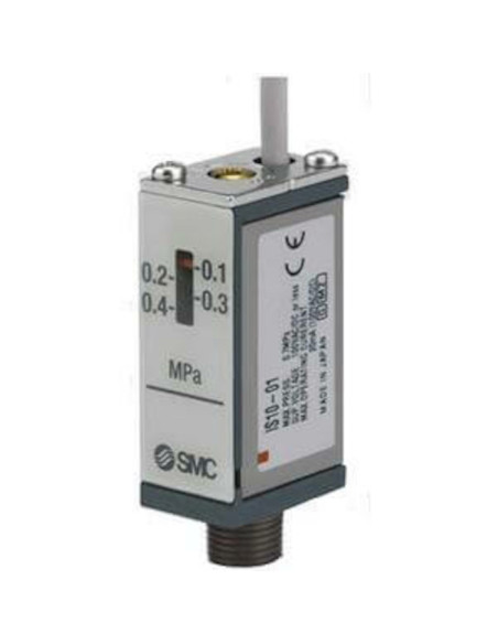 Przekaźnik ciśnienia R1/8 0.1-0.6 MPa 6 + L z uszczelnieniem gwint R SMC IS10-01S-6L