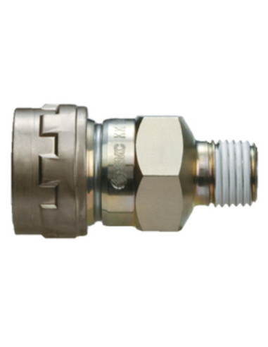 Szybkozłącze gwint zewnętrzny s Gniazdo R 3/8 SMC KK130S-03MS