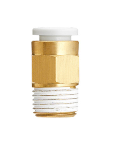 Złączka wtykowa prosta GZ Uni 1/4 mosiądz do węża fi 5/16 pierścień okrągły SMC KQ2H09-U02A