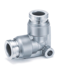 Złączka wtykowa metalowa kątowa wąż fi 16 SMC KQB2L16-00