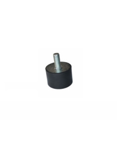 Silentblock, 60 Sh, M6 wysokość 20 mm, średnica 20 mm LE R2020