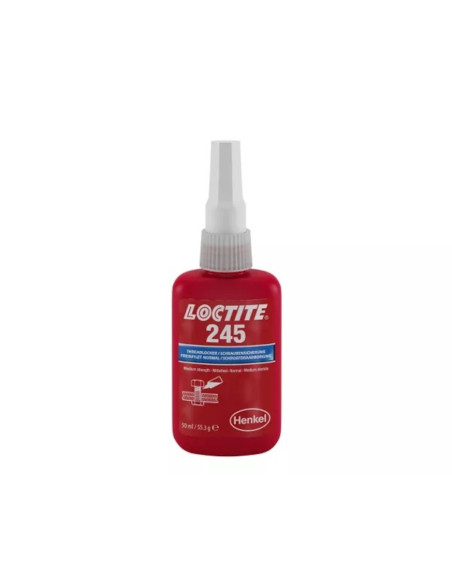 Niebieski klej do dużych gwintów o średniej wytrzymałosci, 50 ml LOCTITE-245-50