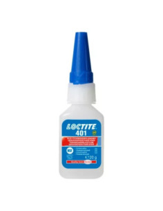 Błyskawiczny klej cyjanoakrylowy do łaczenia materialów trudnych, 20 g LOCTITE-401-20
