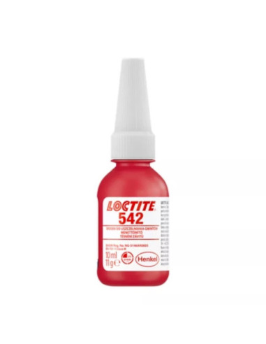 Klej do uszczelniania gwintów drobnozwojowych w hydraulice i pneumatyce, 10 ml LOCTITE-542-10