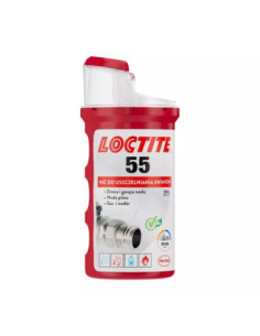 Nić poliamidowa do uszczelniania metalowych oraz plastikowych gwintów, 160 m LOCTITE-55-160