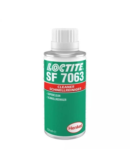 Bezbarwny preparat do czyszczenia, odtłuszczania i przygotowania powierzchni przed klejeniem, 150 ml LOCTITE-SF-7063-150