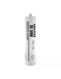 Czarny uszczelniacz silikonowy odporny na oleje, wodę i wysoką temperaturę, 300 ml LOCTITE-SI-598-300