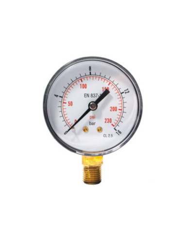 Manometr radialny 0-16 bar, G 1/8, 40 mm M40R.PL016G18