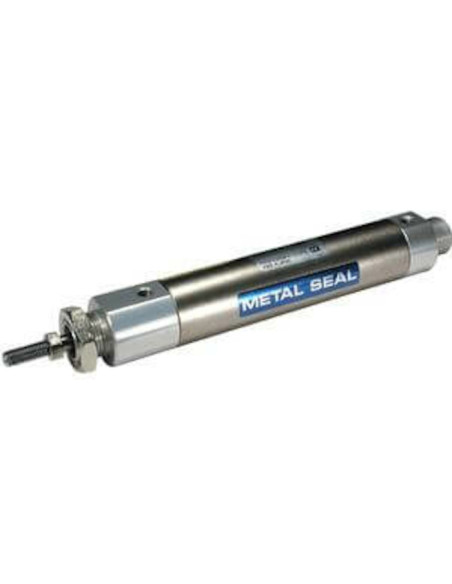 Siłownik z uszczelnieniem metalowym fi tłoka 10 mm skok 15 mm montaż wersja podstawowa SMC MQMLB10-15D