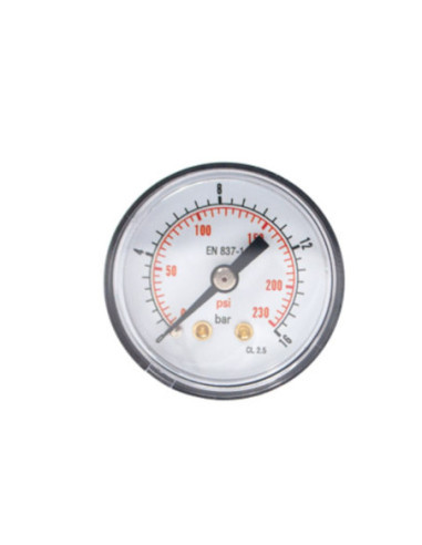 Manometr aksjalny MTT + złączka G1/8A, 40mm, 0-10bar MTT40A+1030