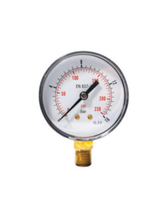 Manometr radialny MTT + złączka G1/8R, 40mm, 0-10bar MTT40R+1030