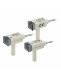 Elektroniczny przekaźnik ciśnienia wtyk pod wąż fi 6 do podciśnienia, niskiego ciśnienia SMC PS1100-R06L-Q