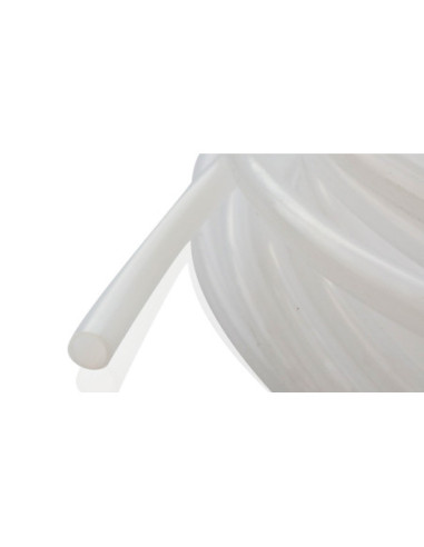 Przewód teflonowy PTFE kalibrowany, fi 4x2,5 mm, biały PTFE4X2,5- BIAL