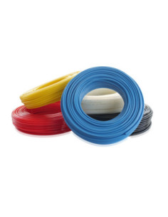Przewód pneumatyczny PU poliuretanowy ZEC kalibrowany, fi 14x12 mm, niebieski (krążek 25 m) PU14X12-25 NIEB ZEC 2