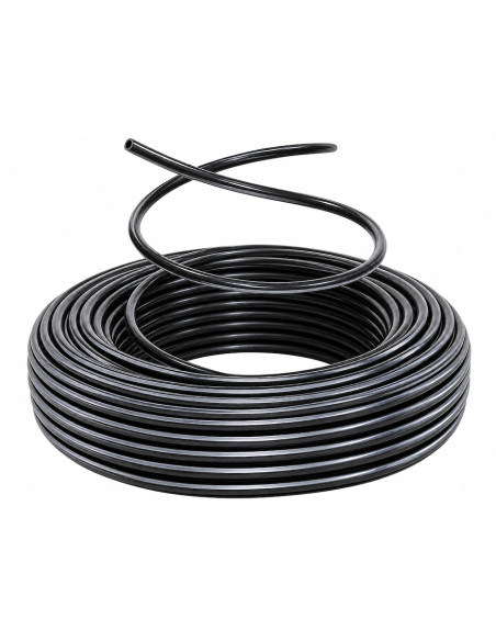 Wąż pneumatyczny PU poliuretanowy antystatyczny fi 4x2,5 mm, czarny PU4X2,5 AS