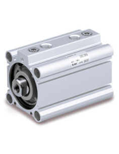 Siłownik kompaktowy tłok fi 40 mm skok 40 wbudowany magnes SMC RDQA40TF-40