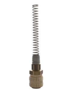 Szybkozłącze pneumatyczne DN7,2 typ 26, skręcane do węża Ø6x4 mm ze sprężyną, mosiądz Flowmatik S26 WKS46 | Eshop Dopak