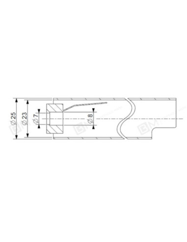 blokada do sprężyny D08C200V ST TUB08200