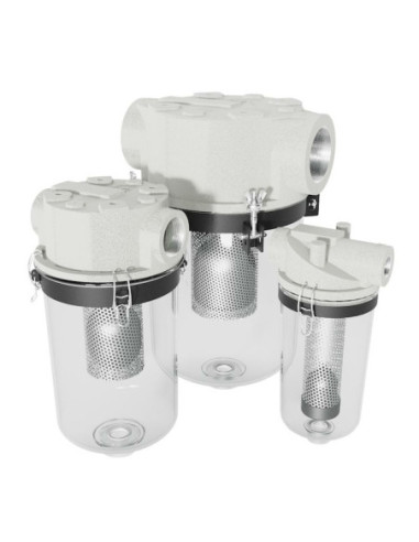 Separator wody do podciśnienia 4", z kulą antyprzelewową. STS-401C