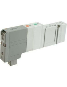 Zawór 24V DC 5/2 monostabilny wew. zasilanie pilota SMC SV3100-5FU