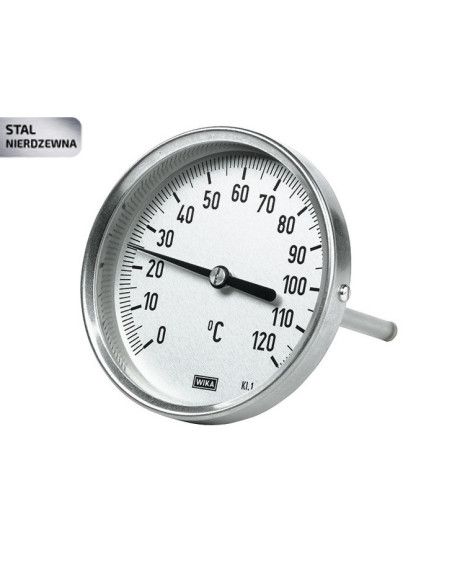 Termometr bimetaliczny 0..120°C, 63mm, L45mm TA52-63-120-L45