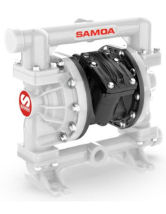 Pompa membranowa SAMOA UP10 1" PP/PTFE UP10B-BPS-PTZ