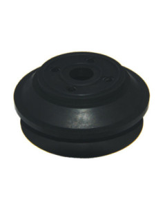 Przyssawka próżniowa fi 155 mm, 1,5 mieszkowa, silikon, z mocowaniem G 1/2 GW. KOMPLET VB150-S-12F