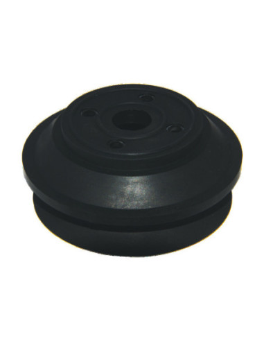 Przyssawka próżniowa fi 155 mm, 1,5 mieszkowa, silikon, z mocowaniem G 1/2 GW. KOMPLET VB150-S-12F