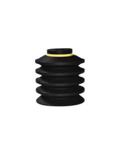 Przyssawka próżniowa fi 10 mm, 2,5 mieszkowa, NBR VBL10-N