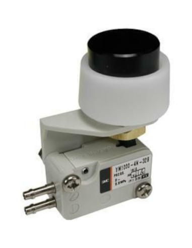 Zawór miniaturowy mechaniczny grzybkowy 3/2 napęd podstawowy SMC VM1000-4NU-00