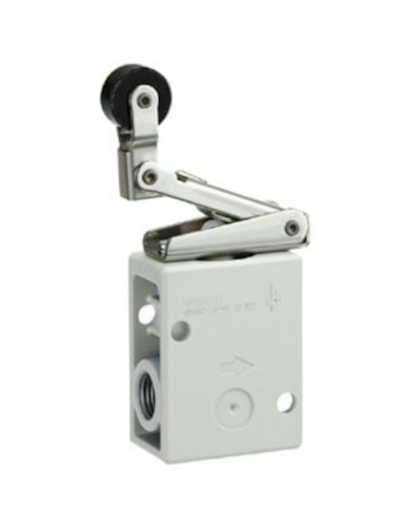 Zawór sterowany mechanicznie 3/2 G1/4 przyłącza z boku wersja podstawowa SMC VM230-F02-00A
