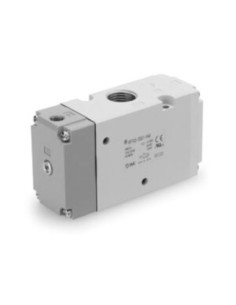 Zawór 3/2 sterowany pneumatycznie NC VPA500 G1/4 zawór przewodowy SMC VPA542-1-02FA