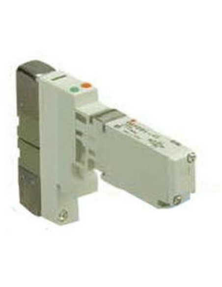 Zawór elektropneumatyczny 24V DC 5/2 monostabilny suwak z uszczelnieniem elastycznym SMC VQ1101N-5B1-Q