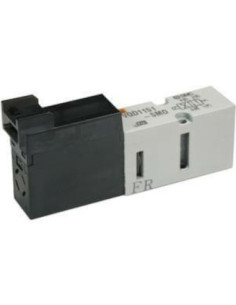 Zawór grzybkowy 4/2 standard 24V DC płytowy bez płyty wtyk L SMC VQD1151-5LO-Q
