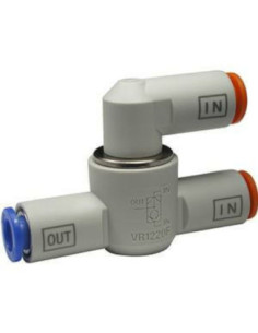 Zawór logiczny LUB do węża fi 4 wielkość korpusu 1/8 SMC VR1210F-04