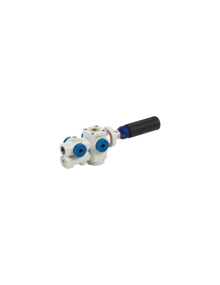 Chwytak VSMR wkł VC202+tłumik mont. 4xM, Zawór zwrot, QR VSMR202N-F