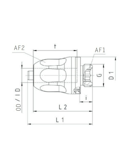 Złącze skręcane proste, wykonanie higieniczne, G 3/8 GZ do węża fi 10 mm, AISI 304, FKM, Eisele VTF3028-060710