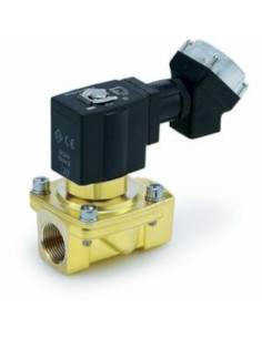 Zawór elektromagnetyczny 2/2 Rc1/2 model 22 średnica gniazda 4 15 mm NC/zawór pojedynczy SMC VXEZ2240-04F-5DL1