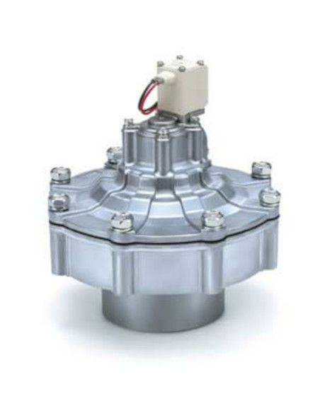 Zawór elektromagnetyczny 2/2 G3/4 24V DC DIN ochrona NBR/POM SMC VXF21AAGA