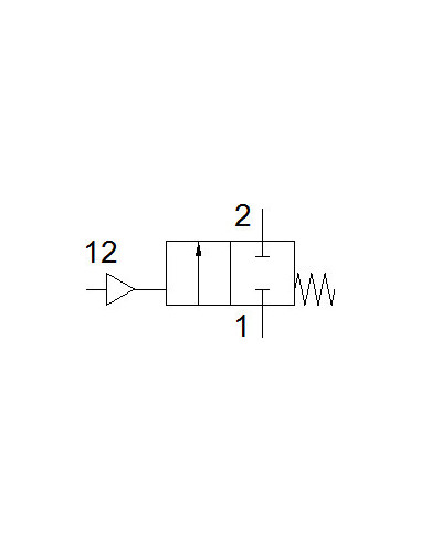 Zawór grzybkowy skośny 11/4" NC brąz pod grzyb VZXF-L-M22C-M-B-G114-290-M1-H3ALT-80-12 FESTO VZXF 114 B MS BR