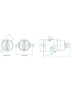 WIWA aut. 300 1/4" 300bar iglica 3mm (0.011") W0630479 2