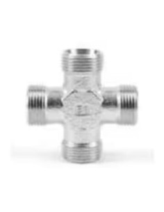 Czwórnik hydrauliczny do rury 30 mm K 30S M 42x2,0 stal węglowa, DIN2353, seria ciężka | Hydraulika | Eshop Dopak | Wszystko dla