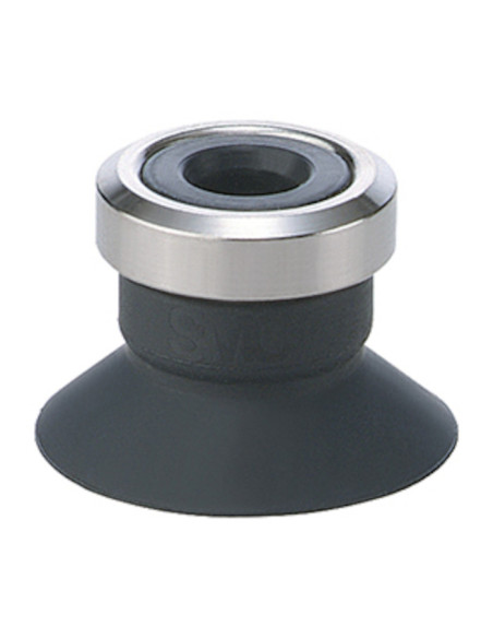Przyssawka podciśnieniowa z pierścieniem blokującym fi 50 płaska silikon przewodzący SMC ZP50UGS