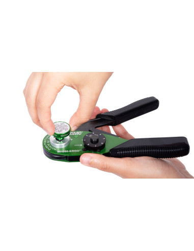 MH860-ERGO – ergonomiczne narzędzie zaciskowe DMC | eShop Dopak