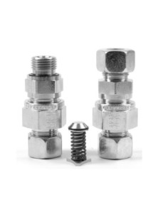 Zawór zwrotny hydrauliczny do rury 8 mm RHD 8L stal węglowa, DIN2353, seria lekka | Hydraulika | Eshop Dopak | Wszystko dla Prze