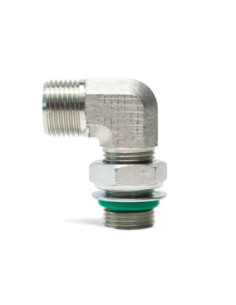 Przyłącze kątowe 90° WEER 22 LR BSP 3/4 stal węglowa, DIN2353, seria lekka | Hydraulika | Eshop Dopak | Wszystko dla Przemysłu