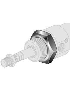 Nakrętka montażowa M22x1,5 | Pneumatyka | Eshop Dopak | Wszystko dla Przemysłu