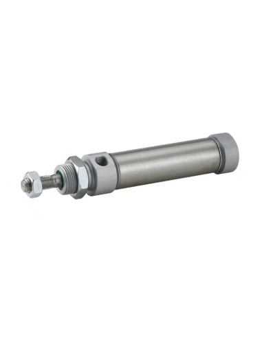 Siłownik ISO6432 D20x25 zasilanie tylne osiowe | Pneumatyka | Eshop Dopak | Wszystko dla Przemysłu
