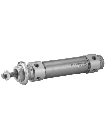 Siłownik pneumatyczny okrągły D32x300 z amortyzacją mechaniczną | Pneumatyka | Eshop Dopak | Wszystko dla Przemysłu