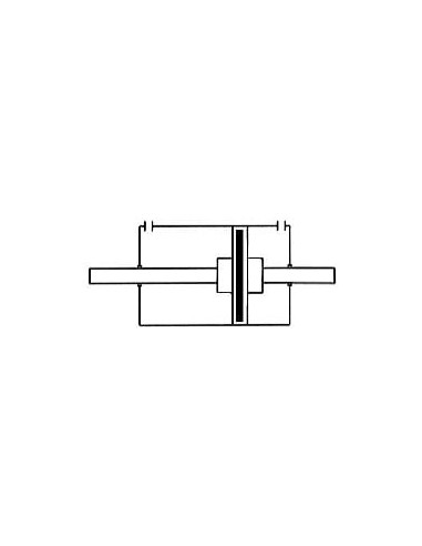 Siłownik pneumatyczny okrągły D40x400 z z dwustronnym tłoczyskiem, amortyzacja mechaniczna | Pneumatyka | Eshop Dopak | Wszystko